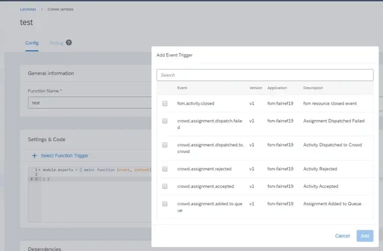 Create a new function