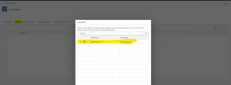 add the APIs to our newly created