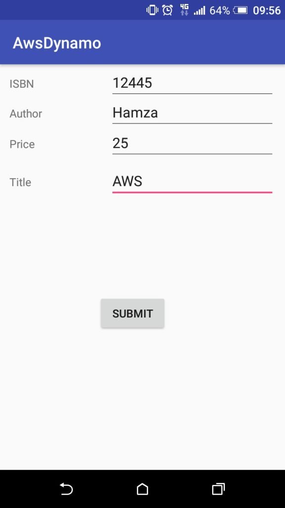 aws dynamo