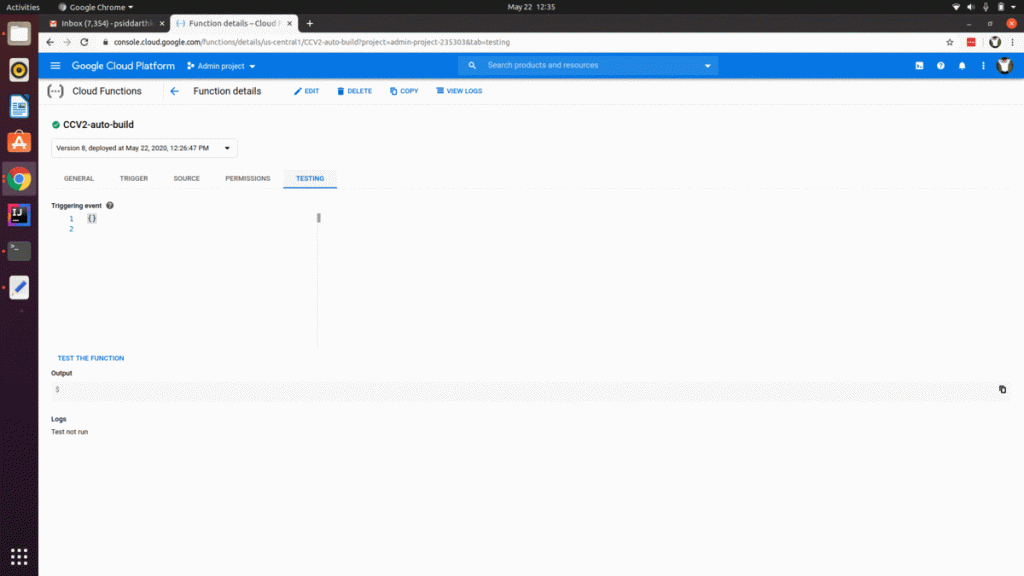 build completion response from the API