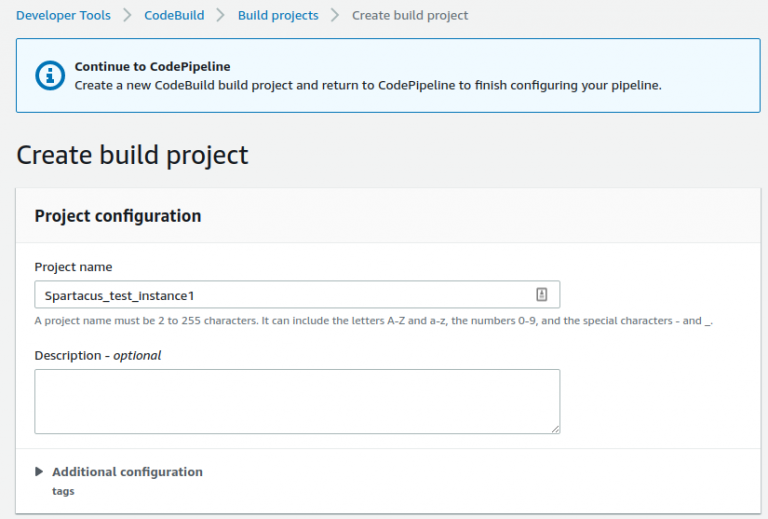 create a new project now