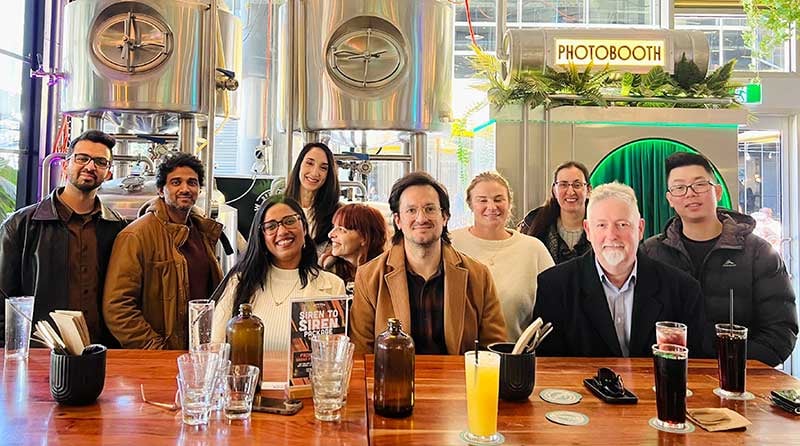 lunch with team melbourne at fair consulting group