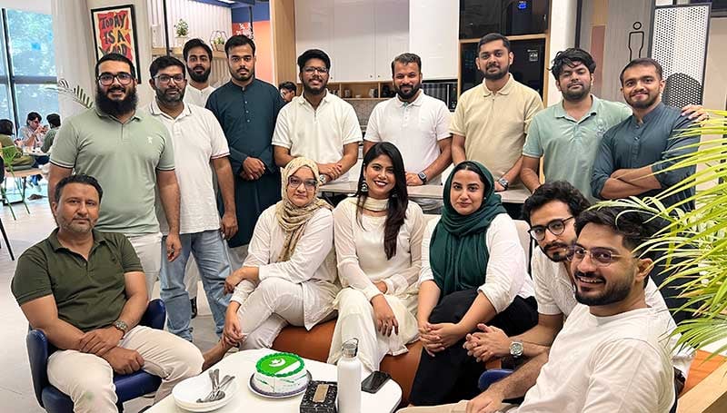 pakistan day celebrations at karachi office
