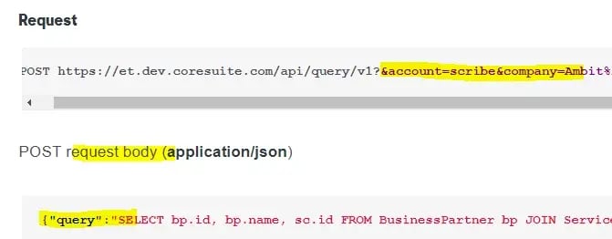 setting up the URL parameters