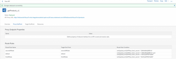 zip the API Proxy and import 2